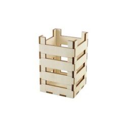 Ящик для подачи и сервировки 8*8*12,5 см, дерево, The Bars