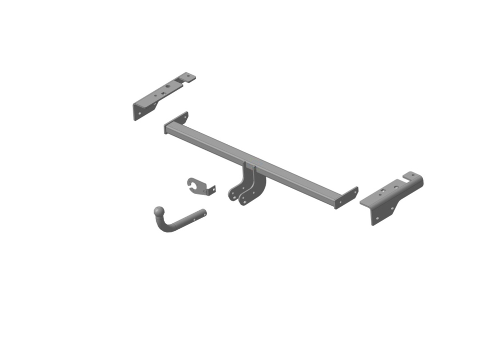 Фаркоп Changan CS55 2020-2023 твердое крепление шара Трейлер.8401