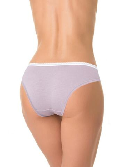 Трусики-слипы с эластичной тесьмой (Размер: L) (Цвет: грязно-розовый)