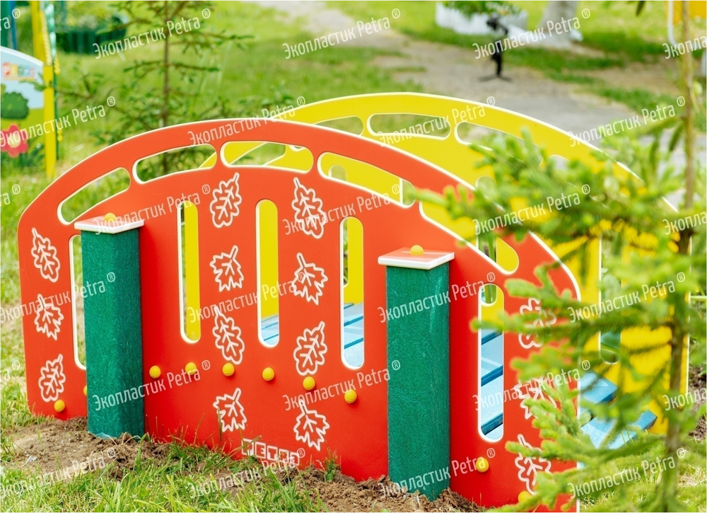 Уличная игровая зона Мостик