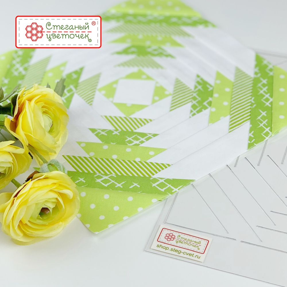 Трафарет для сборки блока "Ананас"  (арт. T54)