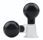 Вакуумные помпы для сосков NIPPLE TEASER (Цвет: черный)