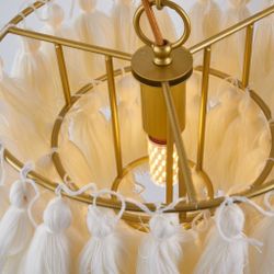 Настенный Светильник Tassel Wall Бежевый By Imperiumloft