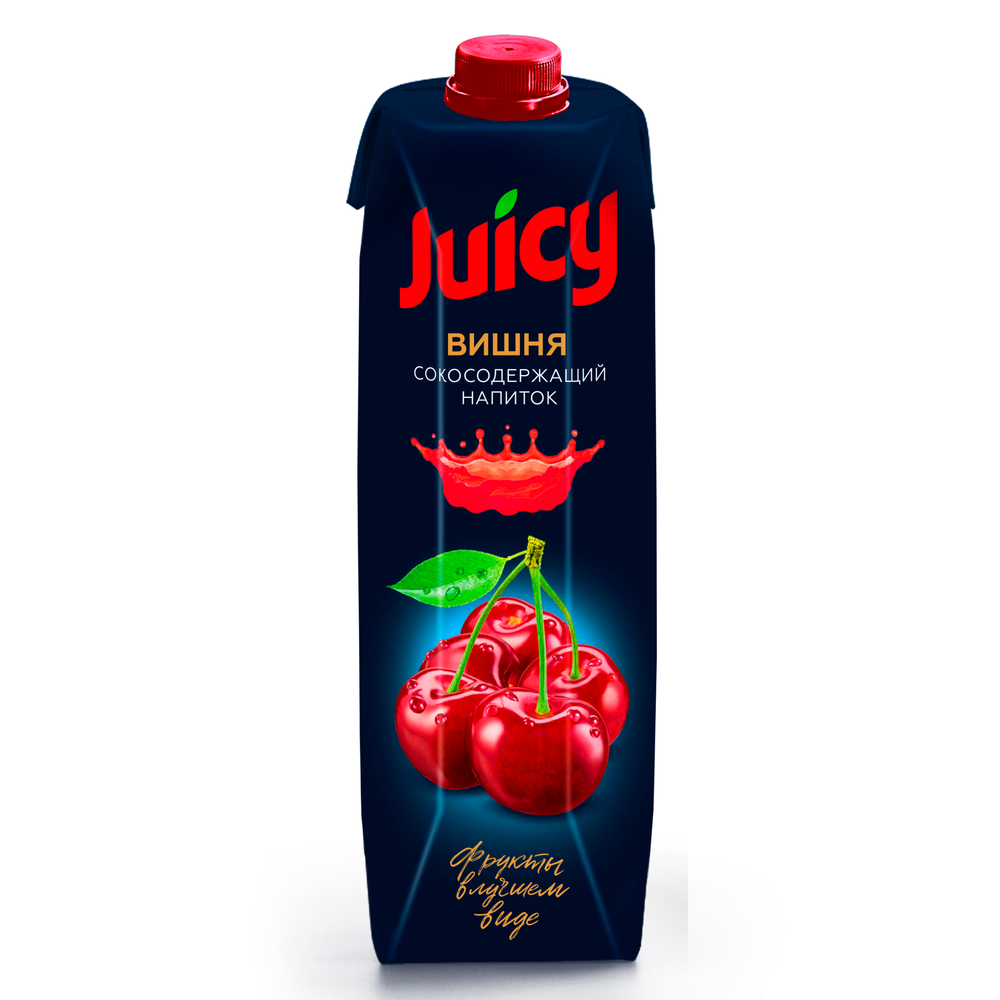 Juicy Вишня сок 0,95 л.