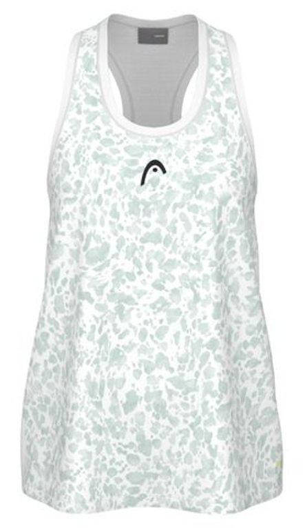Футболка для девочки Head Girls Vision Agility Tank Top - print vision/infinity green