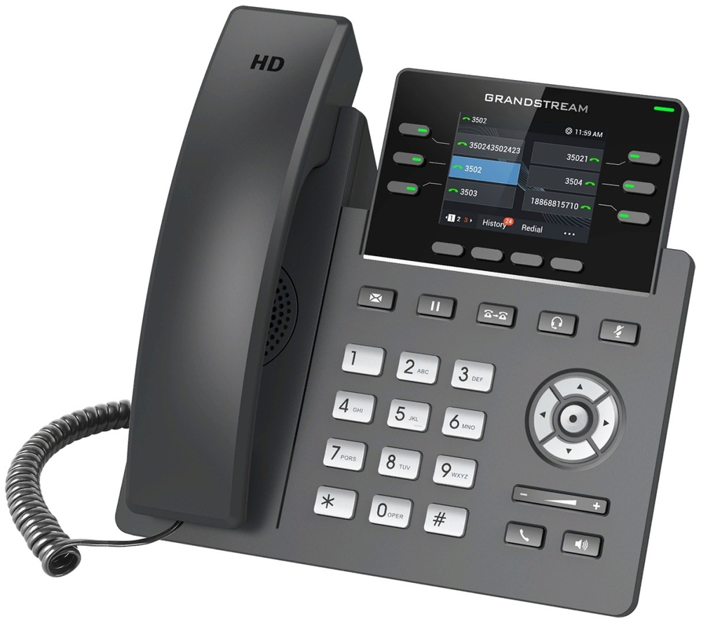 IP-телефон Grandstream GRP2613 черный
