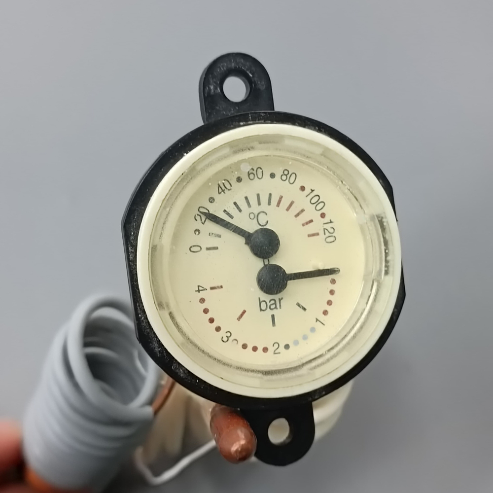 Б/У Манометр для котлов BAXI ECO (термоманометр) арт. 8922380