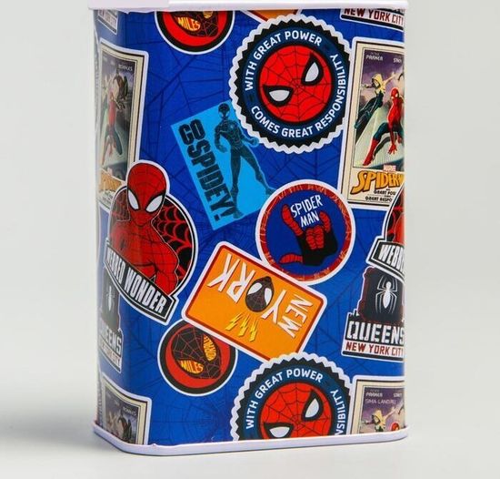Копилка "Spider-man", Человек-паук 4,8 см х 7,8 см х 10,8 см