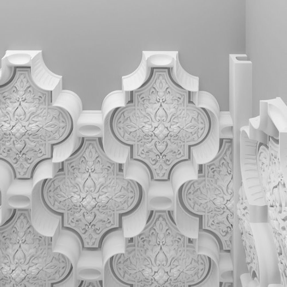 Декоративная панель пенополиуретан, 499x498 мм