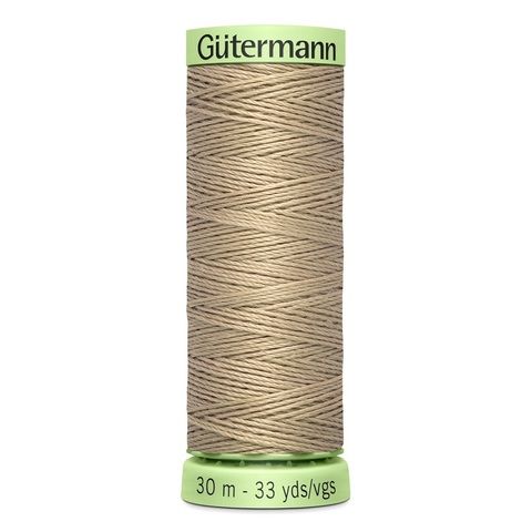 Нить Top Stitch 30/30 м для декоративной отстрочки, Gutermann, 464 песочный