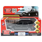 Модель ин. мет. "Lada Kalina Cross" 12см, дв, багаж, коробка SB-16-46-N(BK)-WB (Технопарк)