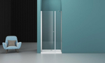 Душевая дверь BelBagno Etna 150 ETNA-B-11-90+60-C-Cr профиль Хром стекло прозрачное