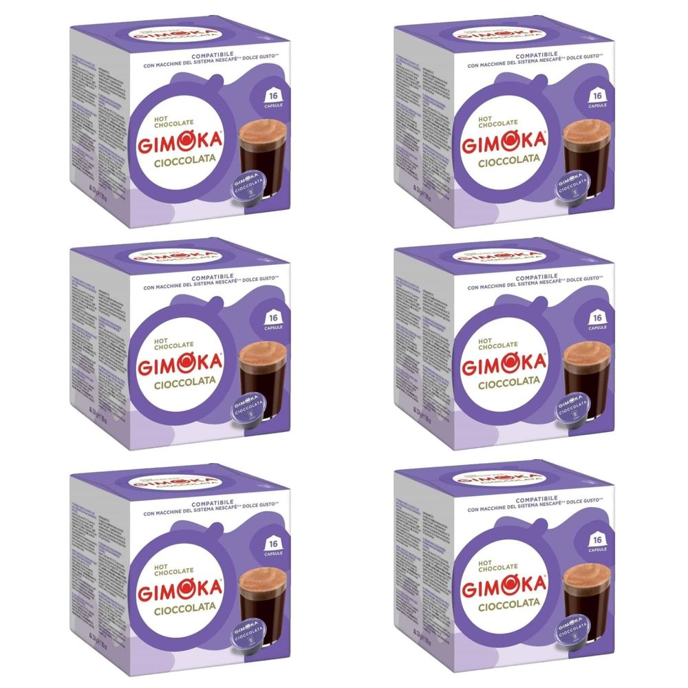 Шоколад в капсулах Dolce Gusto Gimoka Cioccolata 48 шт