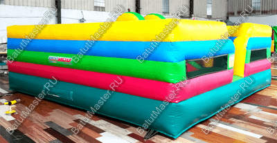 Надувной батут "Гусеничка"