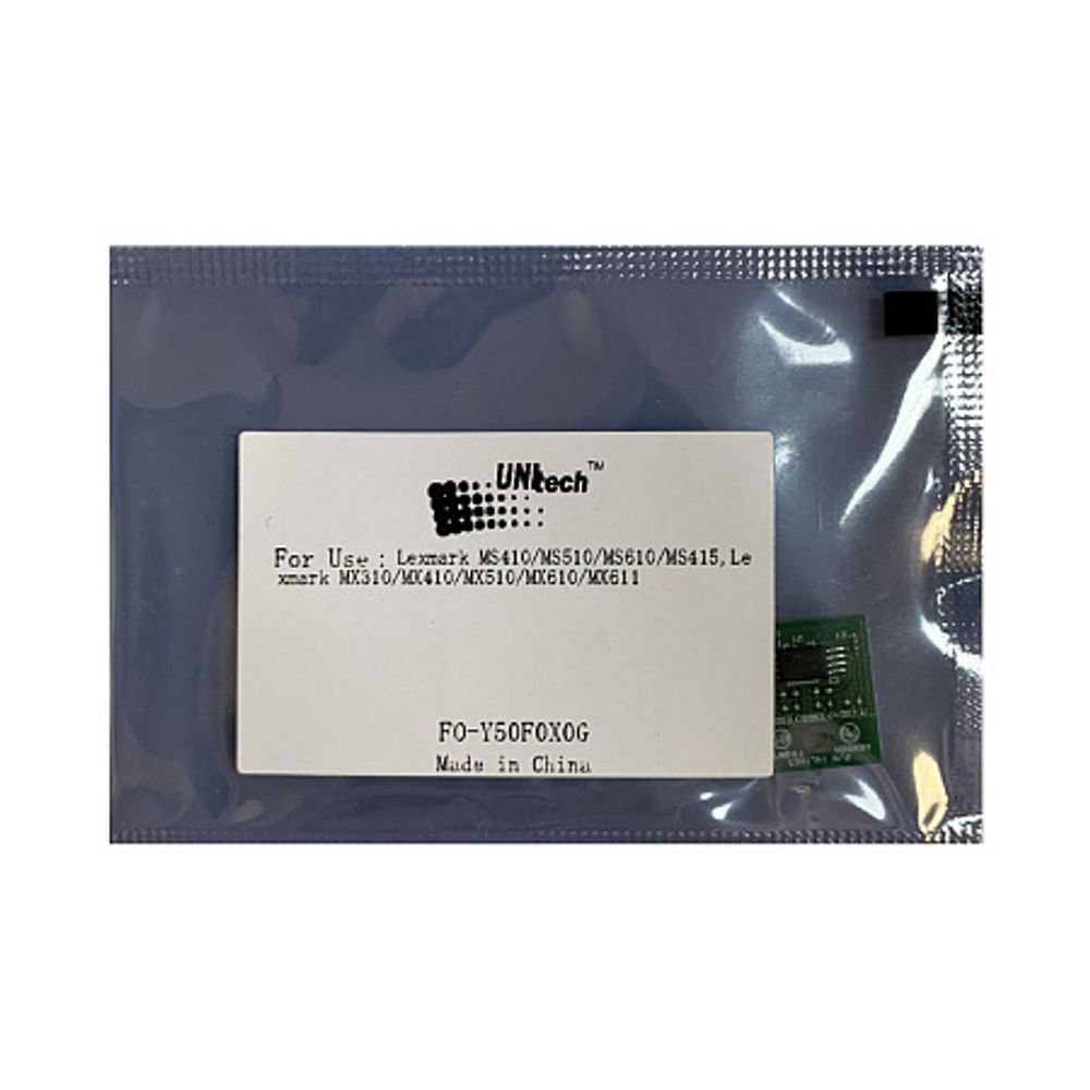 Чип для картриджа Lexmark MS/MX 410/510/610, MS415, MX310/511/611 (10K) UNItech(Apex)