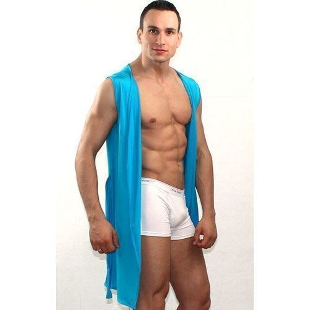 Халат мужской бирюзовый GILLBRO Turquoise .