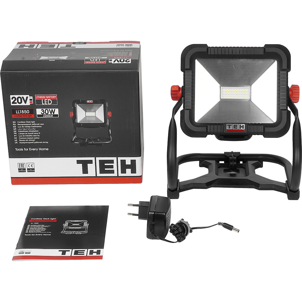 Аренда Аккумуляторный фонарь-прожектор TEH LL1850 20V