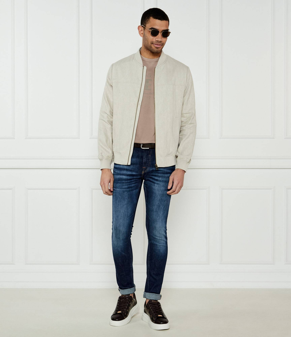 Куртка бомбер GUESS - бежевый(M5GL24 WH720)