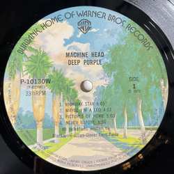 Винтажная виниловая пластинка LP Deep Purple Machine Head (Japan 1976) (No Obi) Pictures Of Home P-10130W