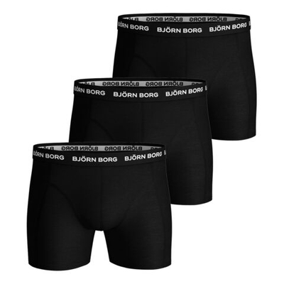 Björn Borg Sammy Boxer Shorts 3 Pack Men - Black, White