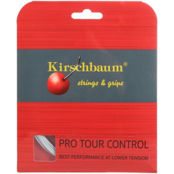 Теннисные струны Kirschbaum Pro Tour Control (12 m) - Серебро