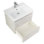 Тумба подвесная с керамической раковиной BelBagno ALBANO-CER-600-2C-SO-RVB