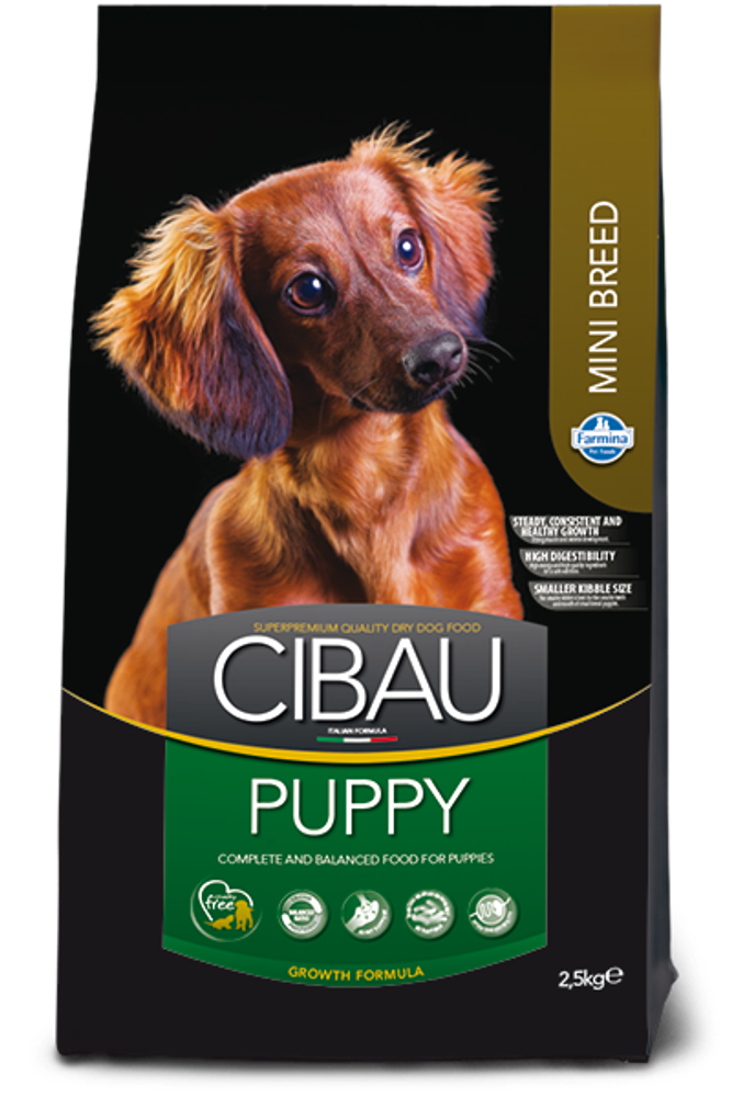 Farmina Cibau 800г Puppy Mini Breed Сухой корм для щенков малых пород Курица