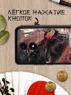 Чехол Xiaomi Poco X6 Pro с принтом