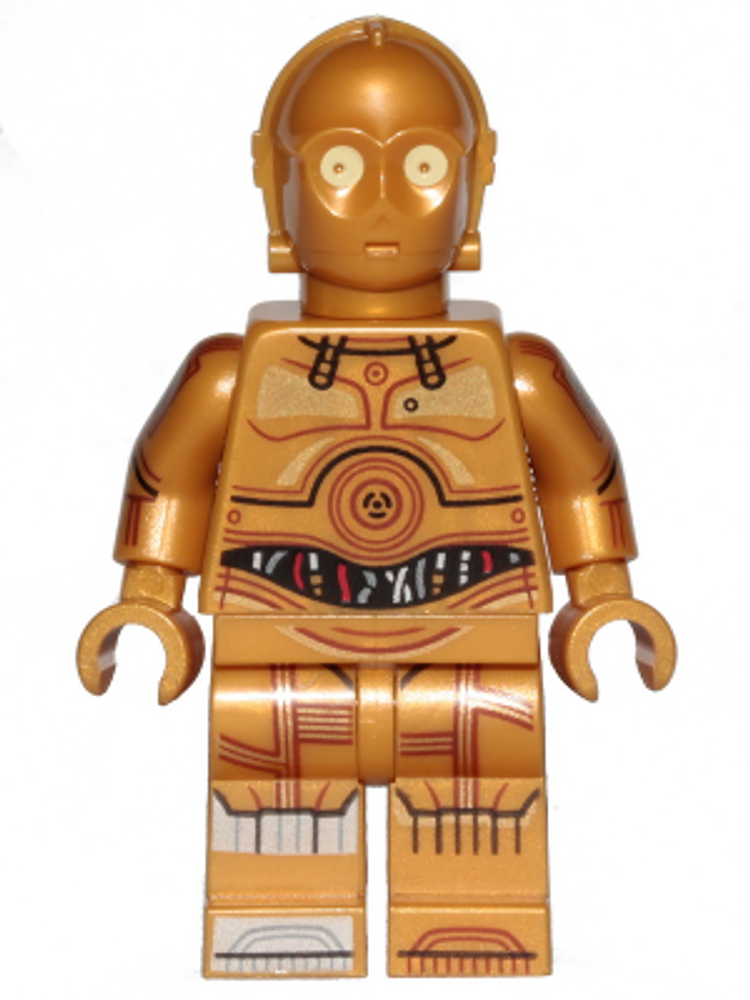 Минифигурка LEGO sw1201  C-3PO - Printed Legs