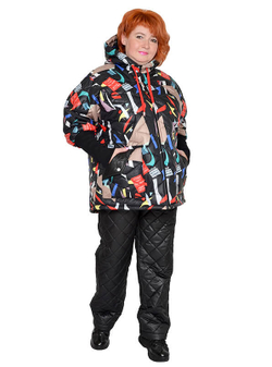 Тёплые стёганые брюки Хибины