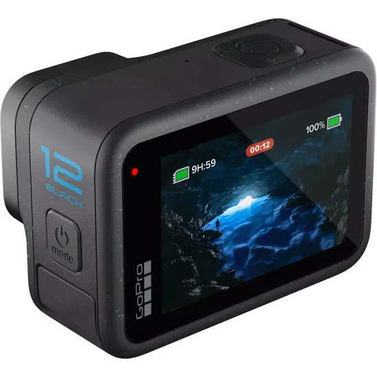 Экшн-камера GoPro HERO12 Black, стабилизация 6.0, 1720 мА·ч, черный