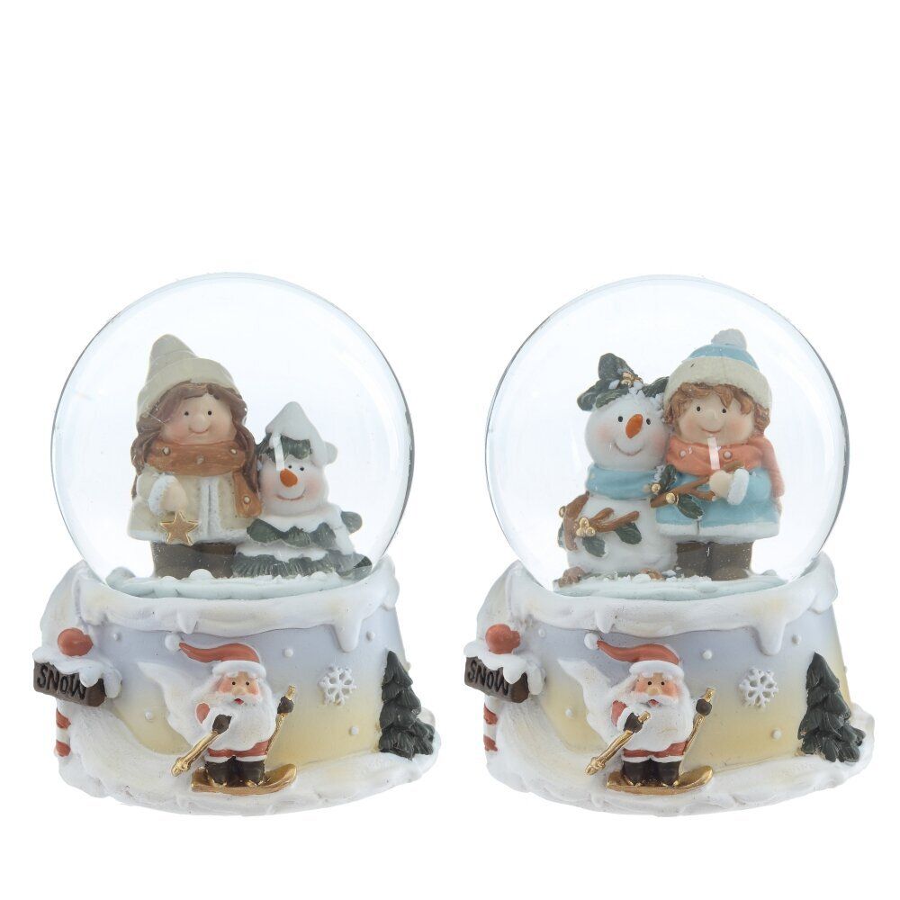 GAEM Фигурка декоративная "Дети" в стекл шаре, L7 W6,5 H8,5 см, 2в.