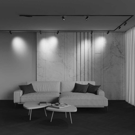 Трековый светильник Maytoni Technical EXILITY X Focus Zoom TR244-12W4K-B