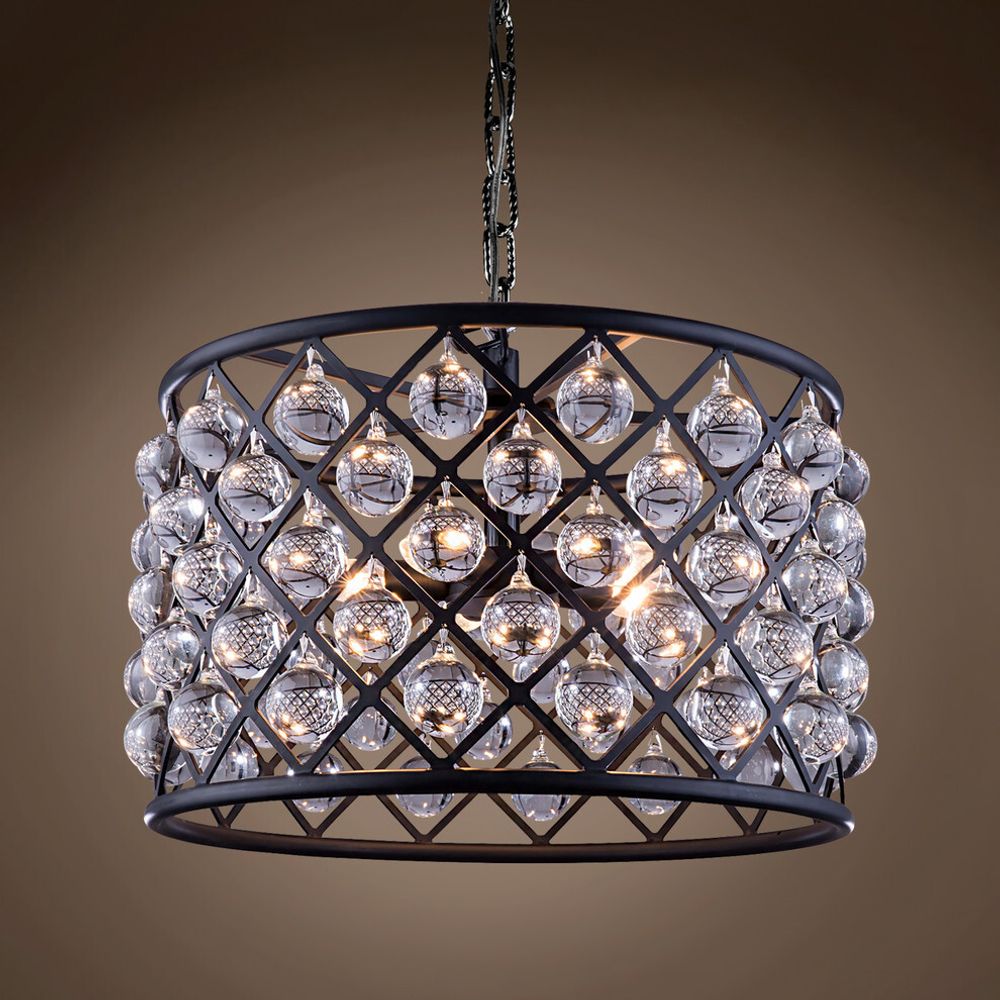 Люстра Spencer 4 black