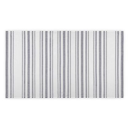 Полотенце пляжное 100х180 L'appartement Otto White/navy белый/синий