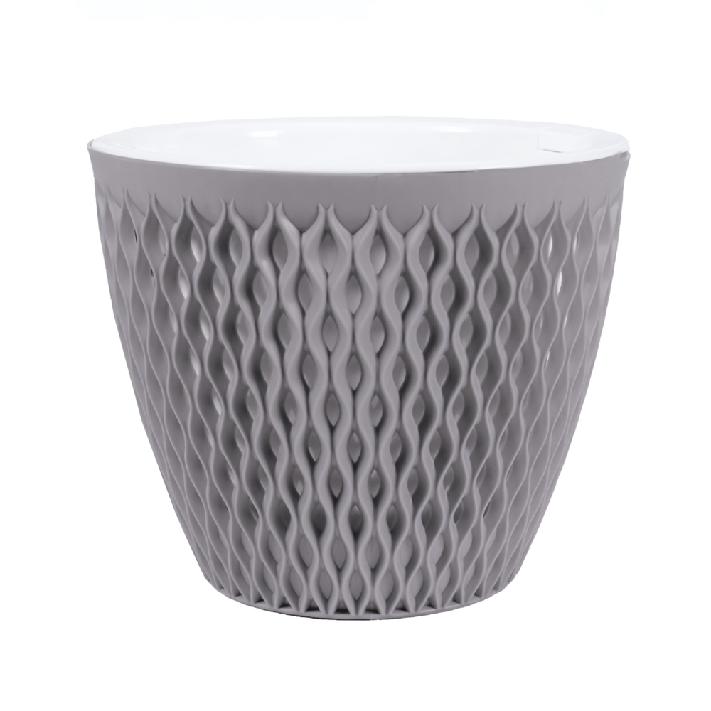 Кашпо "Версаль" (3л.) Цв. Серый жемчуг