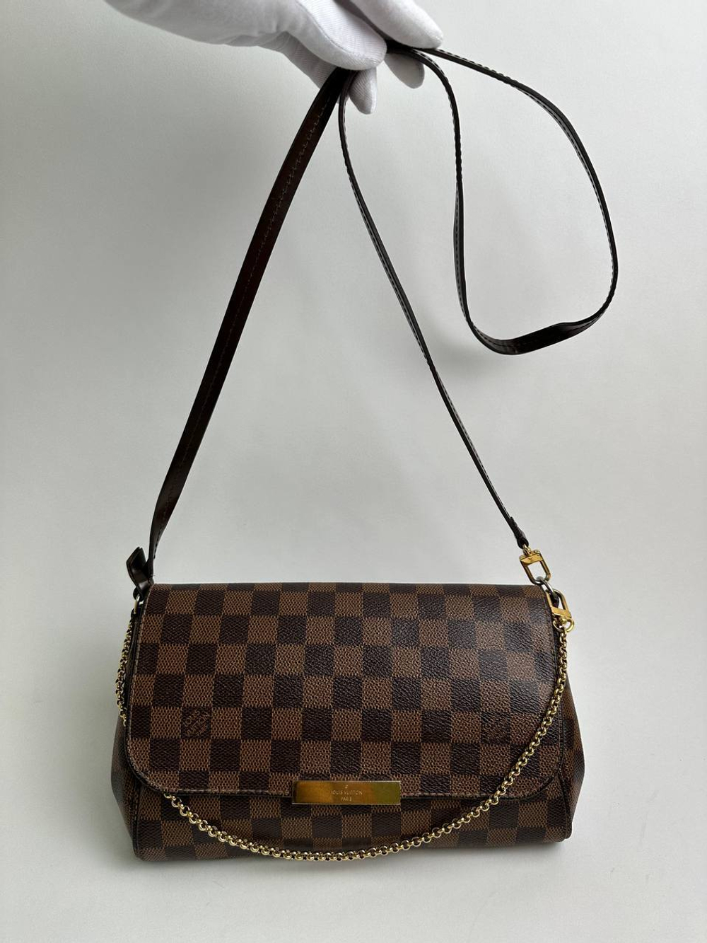 Сумка Louis Vuitton Favorite MM Handbag Damier Brown