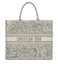 Сумка Dior Book Tote серый