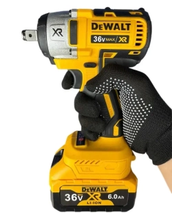 Набор электроинструментов аккумуляторных 4в1 /болгарка, гайковерт, перфоратор, дрель шуруповерт Dewalt