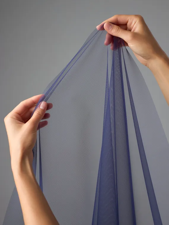 Бюстовая неэластичная сетка Lauma, арт.480, темно-синий 061