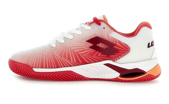 Женские Кроссовки теннисные Lotto Mirage 100 II Clay W - красный