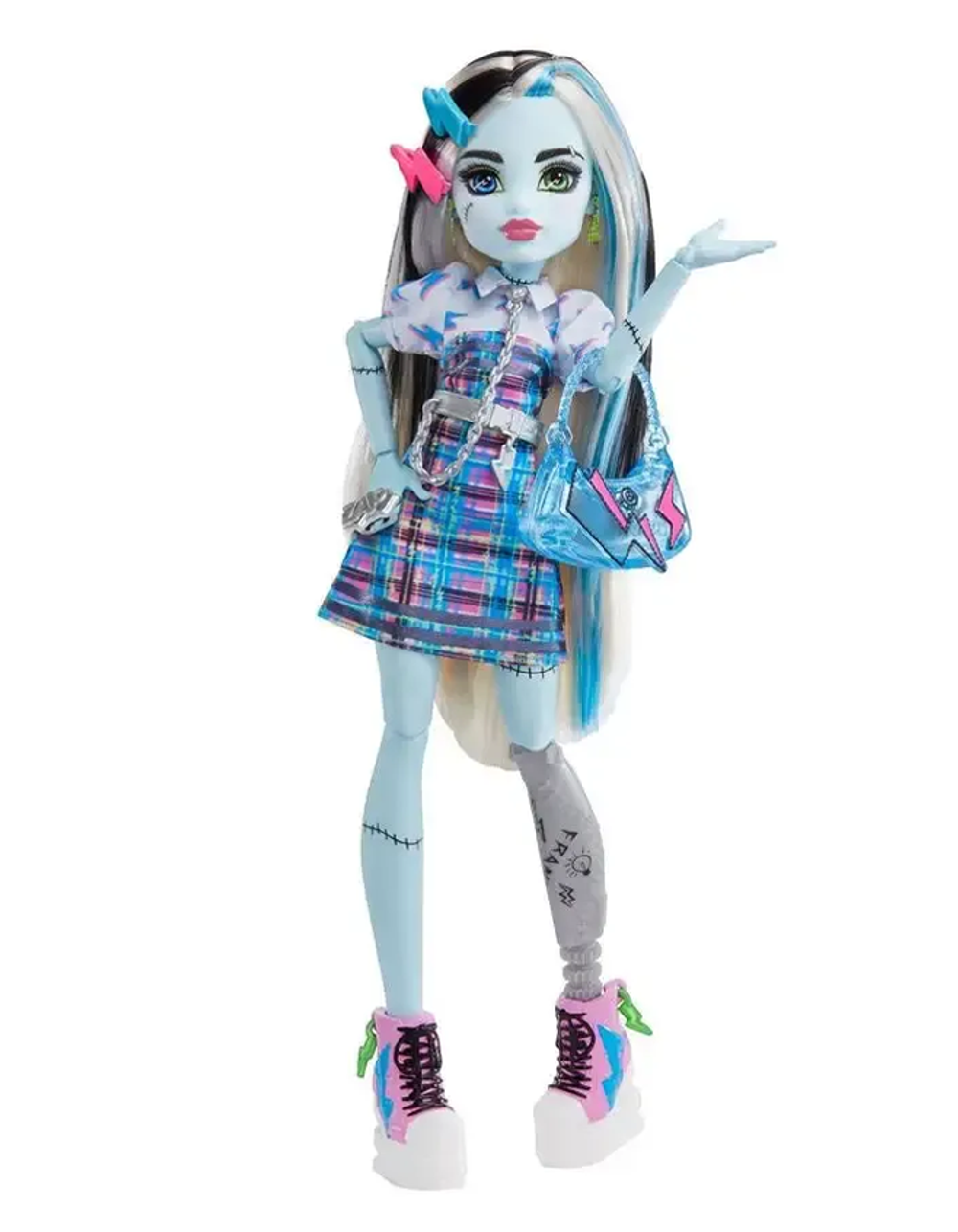 Кукла Monster High «Day Out Frankie Stein» HKY73 — прогулочная версия hky73_УЦЕНКА