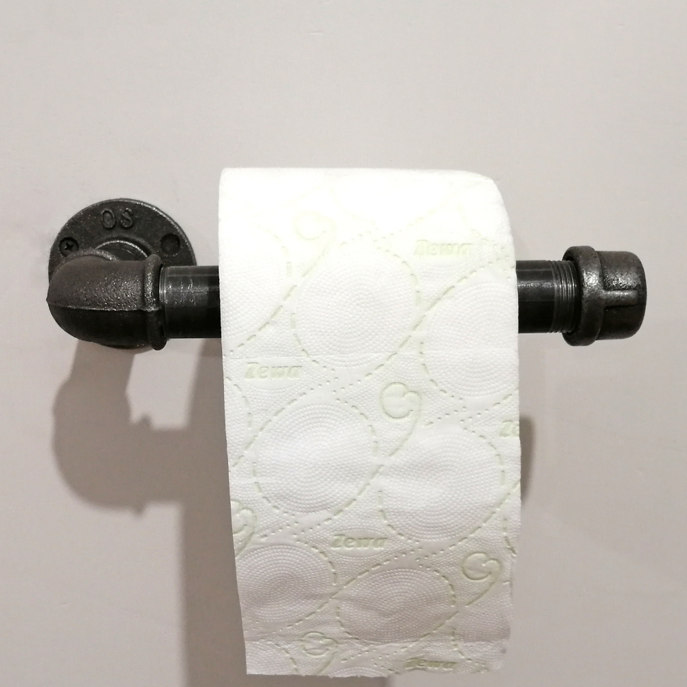 Держатель для туалетной бумаги в Индустриальном стиле, Лофт стиле