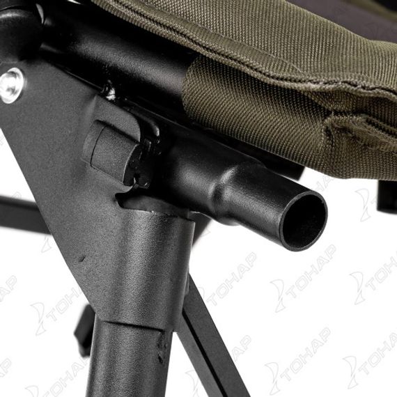 Кресло-шезлонг карповое с подлокотниками (PR-HF21014A) PR