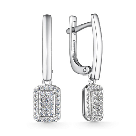 Серьги из золота с бриллиантами