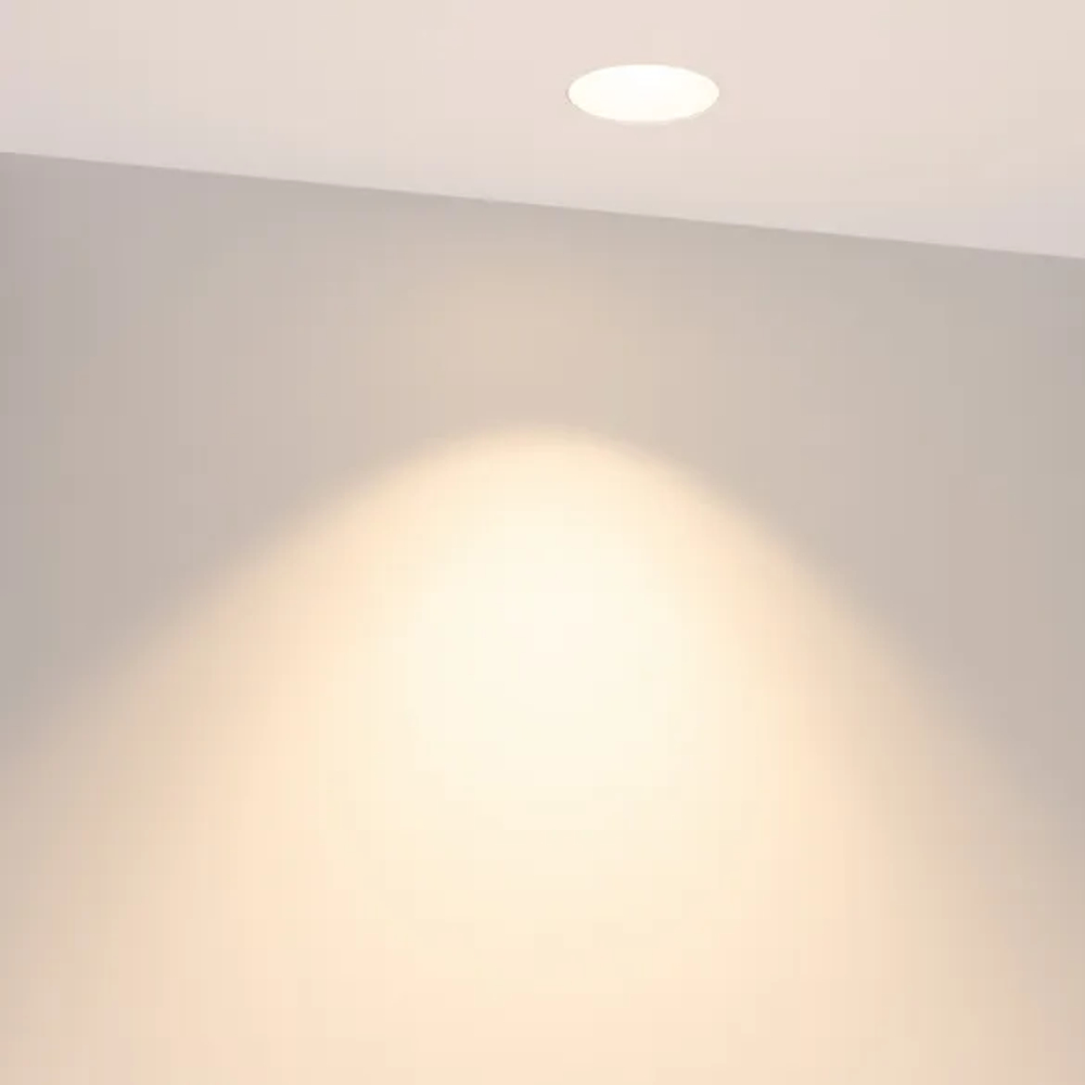 Светильник MS-ARADO-TRIMLESS-R75-12W Warm3000 (WH-WH, 55 deg, 230V) (Arlight, IP20 Металл, 5 лет) 052412