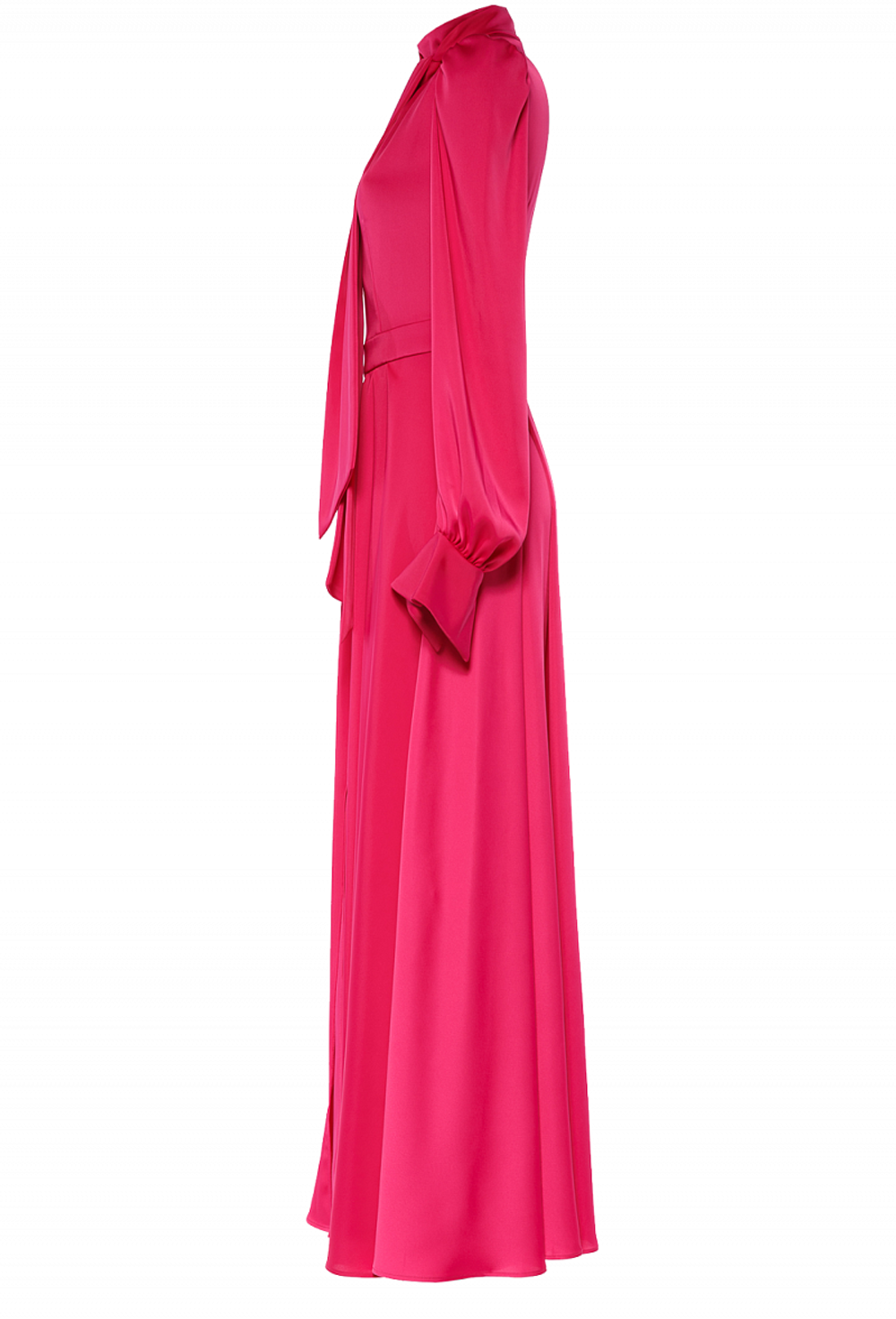 Платье в пол фуксия 36-19 SS