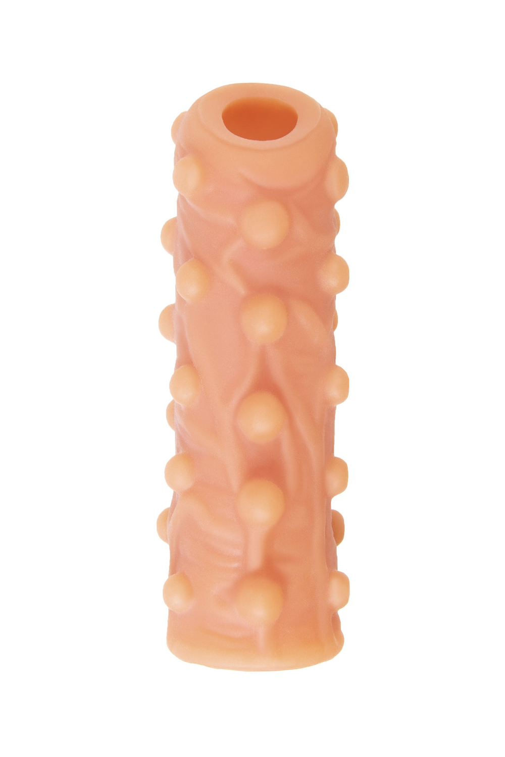 Насадка Kokos с дополнительной стимуляцией телесная 14 см