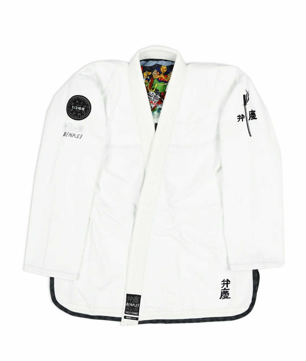 Кимоно Half Sumo Benkei Dogi белое