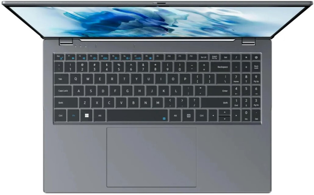 Ноутбук  Chuwi GemiBook Plus 15.6 ", N, 8 Гб RAM, 256 Гб SSD, UHD Graphics, Серый